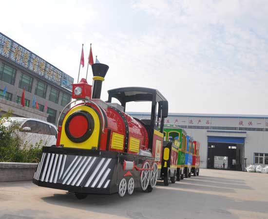 New Trackless Train