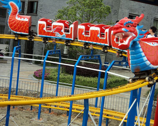 sliding dragon roller coaster