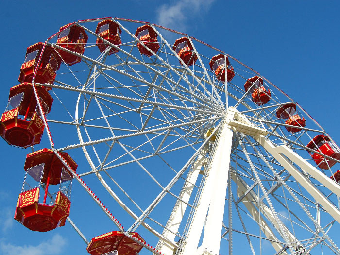 Big ferris wheel ride